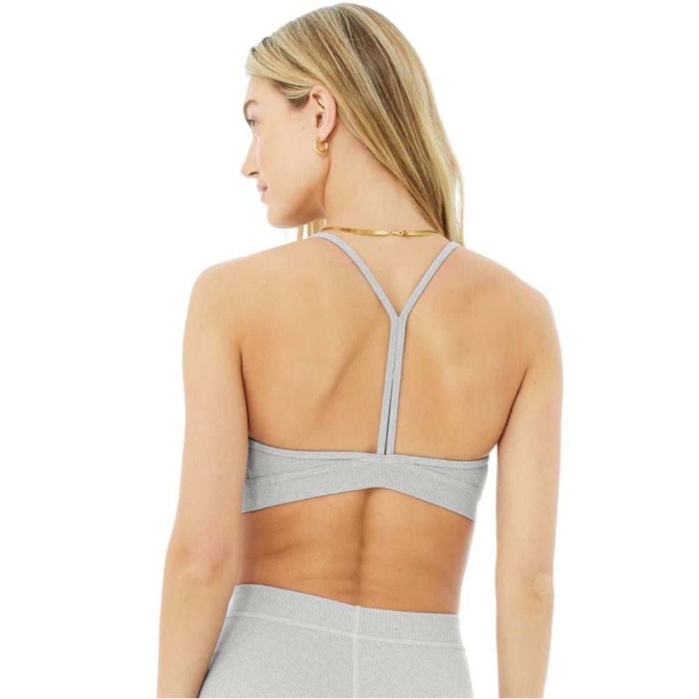 ALO Blissful ribbed bra